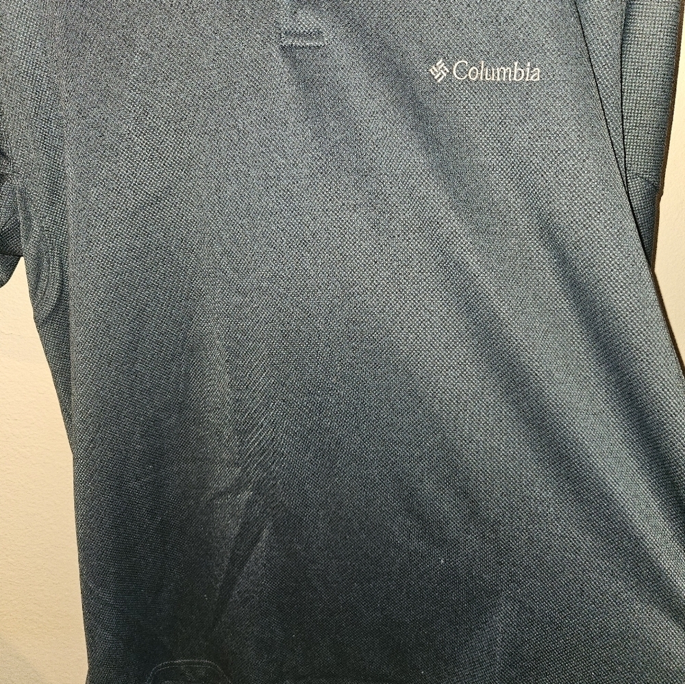 Columbia Omni Mens Blue Polo Shirt Size L - Picture 4 of 13
